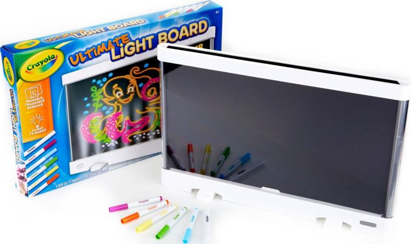 クレヨラ (Crayola) ライトアップ スタンドお絵かきボード プラスチック 光る LEDライト おもちゃ 747245 正規品｜メモリーショップ