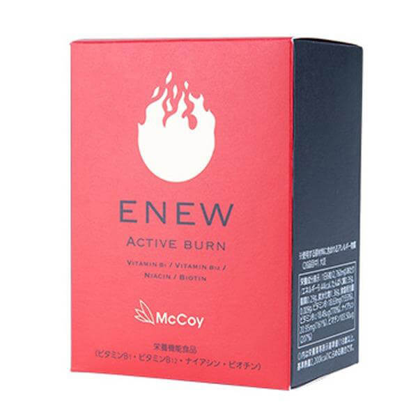 【4/10(金)限定！カードでポイント8倍！】ENEW エニュー アクティブバーン 180粒 McCoy マッコイ サプリ ダイエット 送料無料