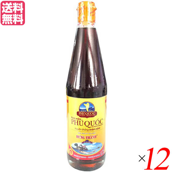 【4/10(金)限定！カードでポイント8倍！】ニョクマム 調味料 ベトナム フンタン ニョクマム 650ml 12本セット ヌックナム ヌェクナム 送料無料