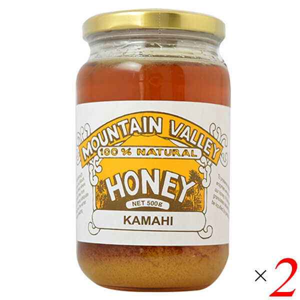 【マラソン限定！100円クーポン】マウンテンバレー カマヒ蜂蜜 500g 2個セット はちみつ ハチミツ ニュージーランド