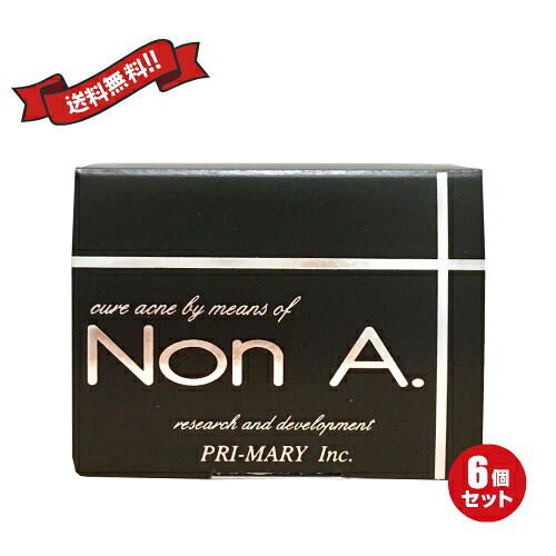 【4/19(日)限定！ポイント2倍！】プライマリー Non A （ノンエー）100g 6個セット　ニキビケア　薬用石鹸　洗顔　医薬部外品 送料無料 14,454円