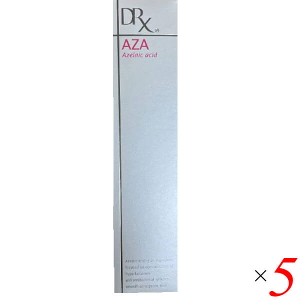【5本セット】DRX AZAクリア アゼライン酸 ディーアールエックスクリーム 楽天市場】【箱は畳んで発送】 【正規品】 DRX ディーアール