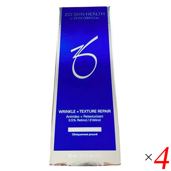 【4/18(土)限定！ポイント最大5倍！】ゼオスキンヘルス Wテクスチャーリペア 50ml 4本セット レチノール 乳液 エマルジョン 保湿