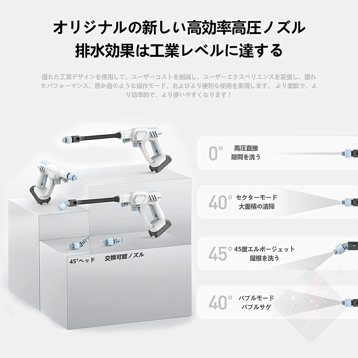 ○手数料無料!! 高圧洗浄機 家庭用 コードレス 充電式 高圧洗浄器 マキタ バッテリー併用 小型 軽量 自吸タイプ 高圧洗車機 洗車 掃除用品 玄関  屋外 お風呂 ベランダ PSE認証 evasionvr.fr