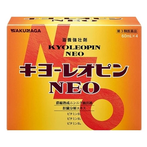 【物量制限事項特価】【2個書き割り】【第3類飲み薬】【湧永製薬】キヨーレオピン ＮＥＯ ６０竓×４本（当てはめる締めきり日2027年4月）