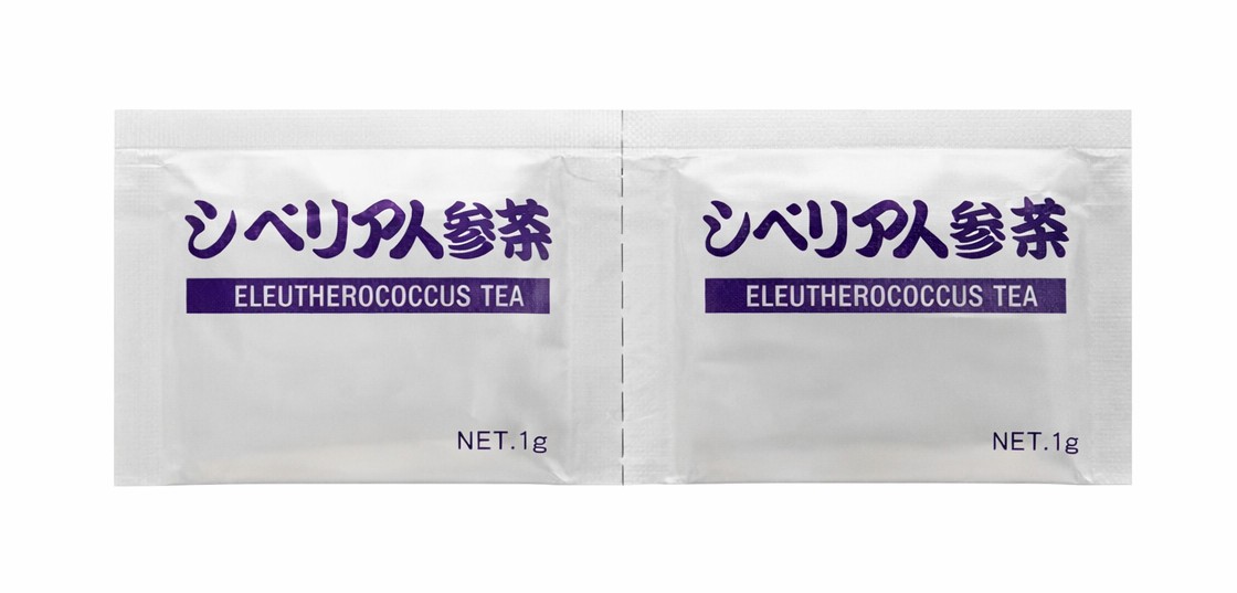【定形外置き手紙／貨物輸送無料】【思わしい食料雑貨類】【イスクラ】 シベリア人蔘茶  1g×６０包（箱なし薔薇売り）(しべりあ にんじんちゃ)