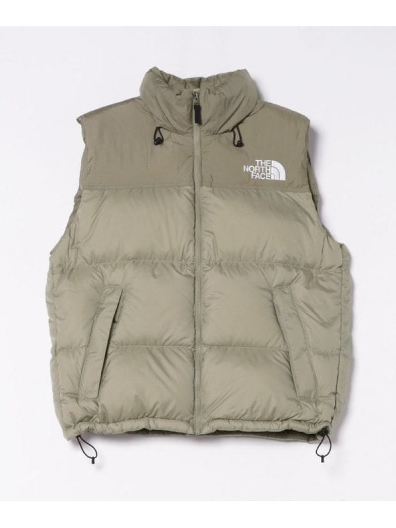 【THE NORTH FACE/ザ 北の方人間の顔】ザ・ノース・フェイス NUPTSE VEST 落ち込む限りない ジップアップ UNION STATION メンズ ビギ トップス ジレー 黒いこと 薄墨色【貨物輸送無料】[ Fashion]