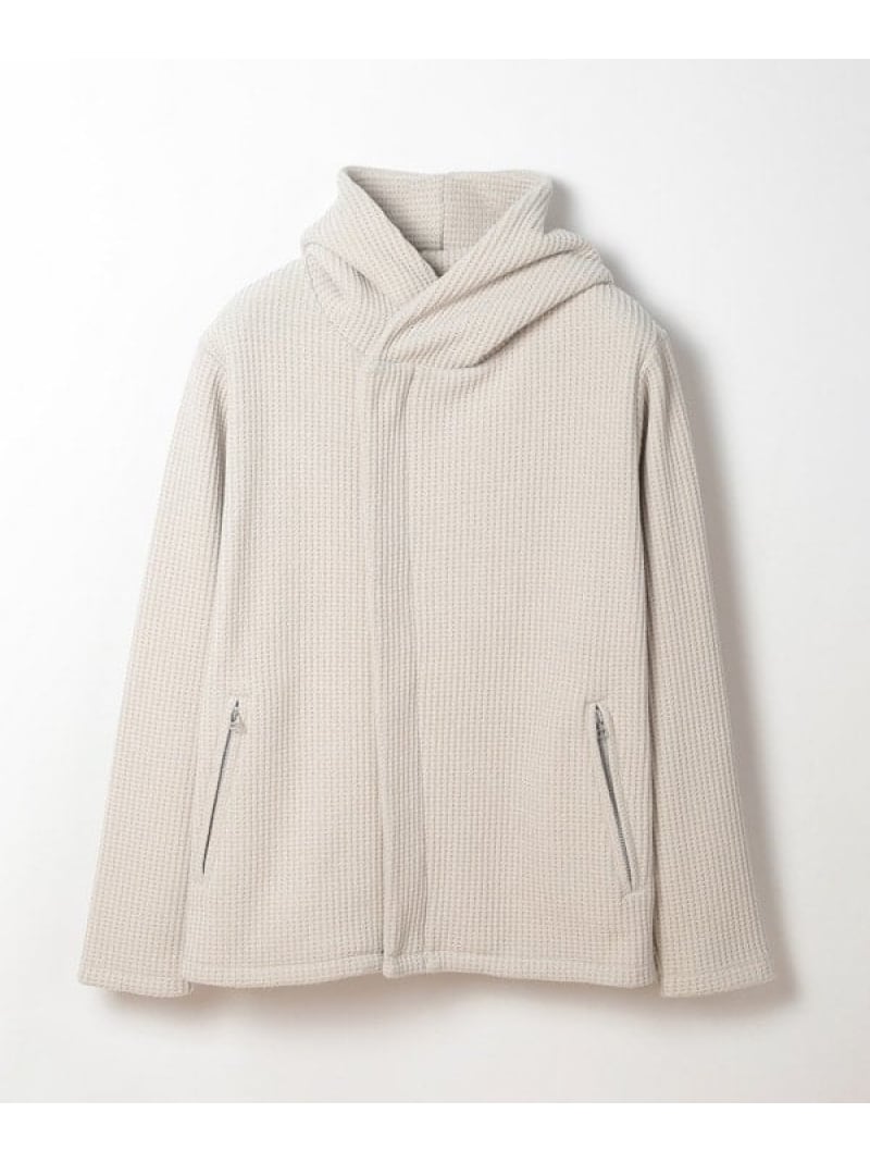 【SALE／30%OFF】音の大きさのど首起毛ワーヘルパーカー MEN\u0027S BIGI メンズ ビギ トップス パーカー・フーディー 黒いこと 白いこと【RBA_E】【貨物輸送無料】[ Fashion] パーカー-メンズファッション