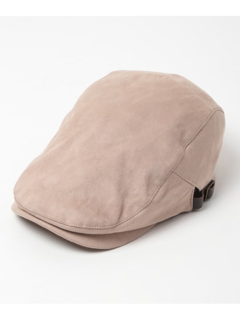 【SALE／30%OFF】【RUBEN】フェイクスエードハンチング MEN'S BIGI メンズ ビギ 帽子 ハンチング・ベレー帽 ベージュ ブラック【RBA_E】【送料無料】[ Fashion]