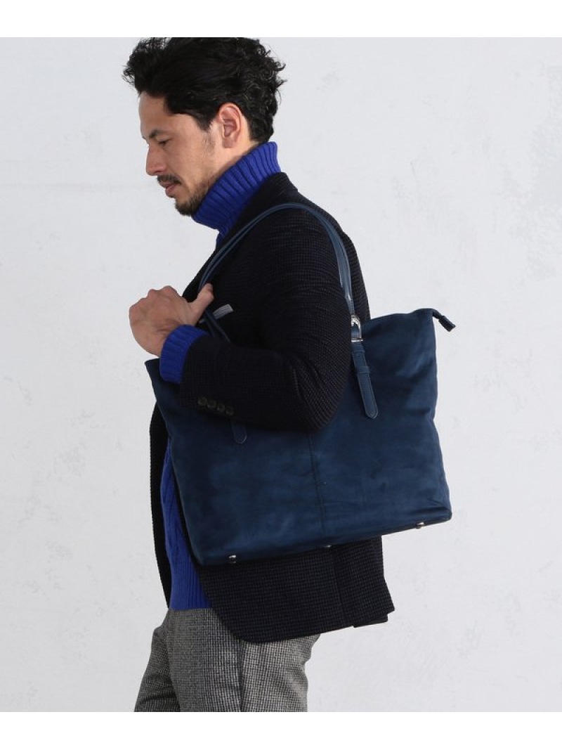 フェイクスエードトートバッグ Men S Bigi ビギ メンズ