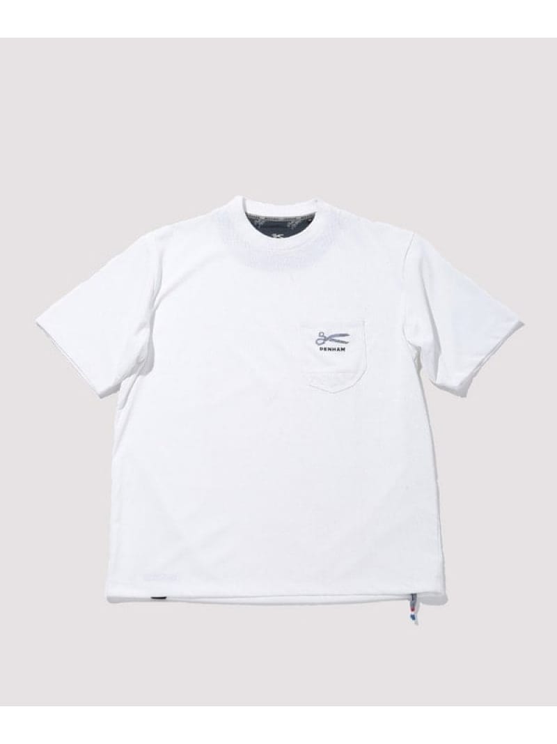 【DENHAM*MEN'S BIGI】TRYCOOL天竺ポケットT MEN'S BIGI メンズ ビギ トップス カットソー・Tシャツ ホワイト ネイビー【送料無料】[ Fashion]