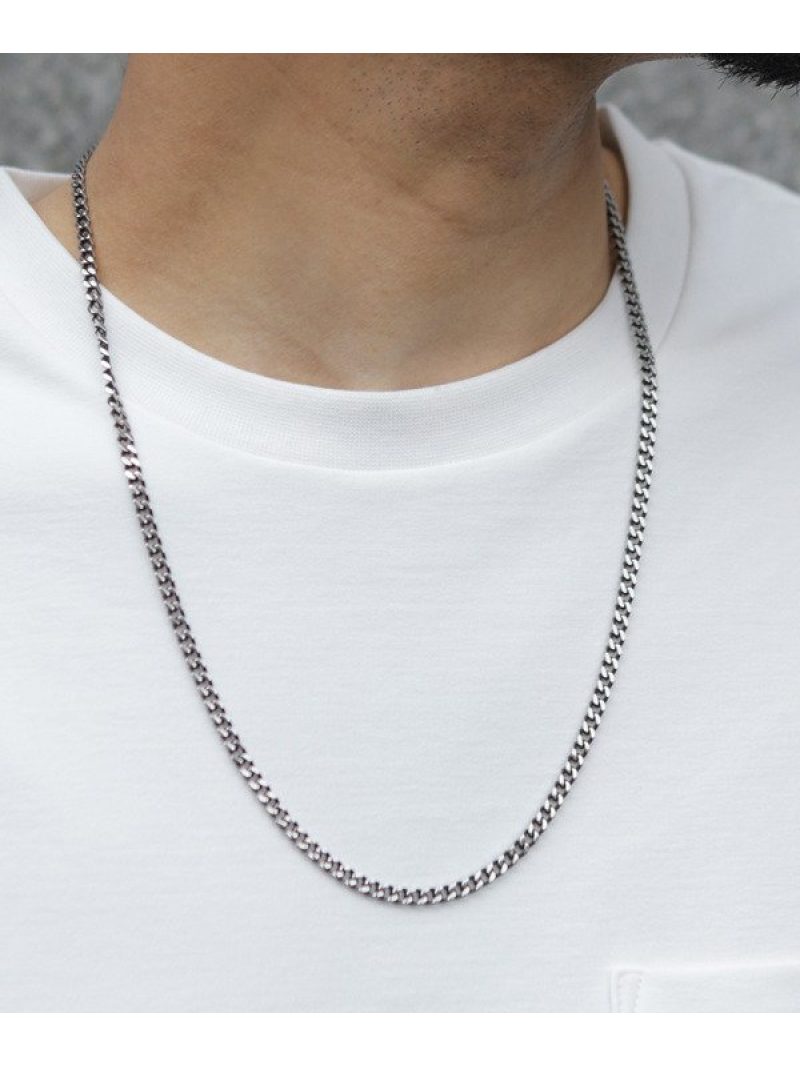 ステンレス ロング喜平チェーンネックレス メンズ Union Station