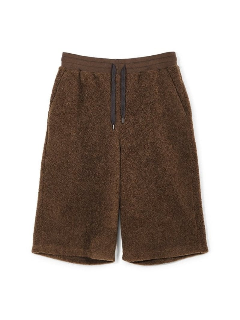 【50th Anniv . 菊池武夫】WOOL BOA SHORT PANTS MEN'S BIGI メンズ ビギ パンツ その他のパンツ ブラック ブラウン【送料無料】[ Fashion]