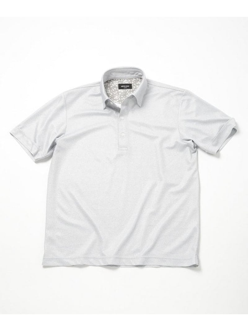 【SALE／25%OFF】【ACTIVE TAILOR】COOL MAX ツイルプリントジャージポロシャツ MEN'S BIGI メンズ ビギ トップス ポロシャツ ブルー グレー ブラック【RBA_E】【送料無料】[ Fashion] 8,085円