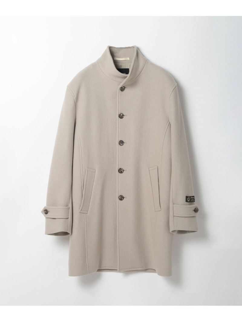 【SALE／30%OFF】Bellandiウールメルトンスタンドカラーコート MEN'S BIGI メンズ ビギ ジャケット・アウター その他のジャケット・アウター ブルー ベージュ ブラック ブラウン【RBA_E】【送料無料】[ Fashion]｜MENS BIGI／メンズビギ