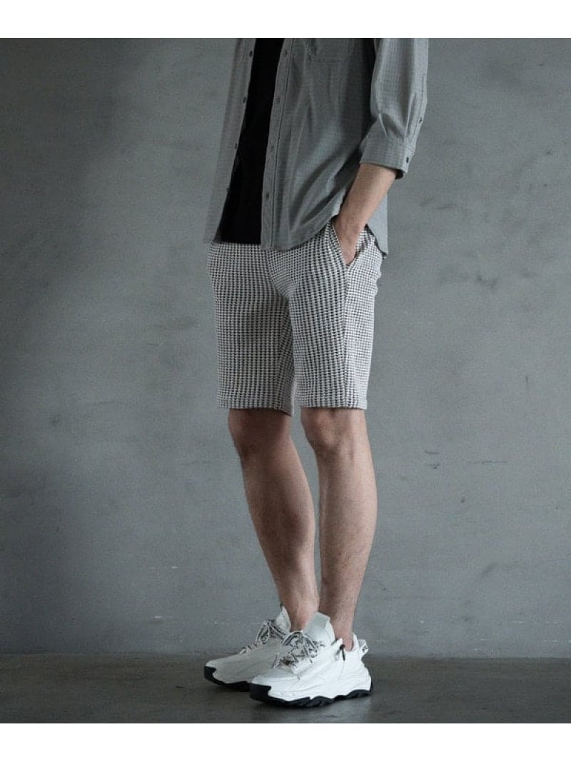 【SALE／20%OFF】ビックワッフルショートパンツ RATTLE TRAP メンズ ビギ パンツ その他のパンツ ホワイト ブラック【RBA_E】【送料無料】[ Fashion]