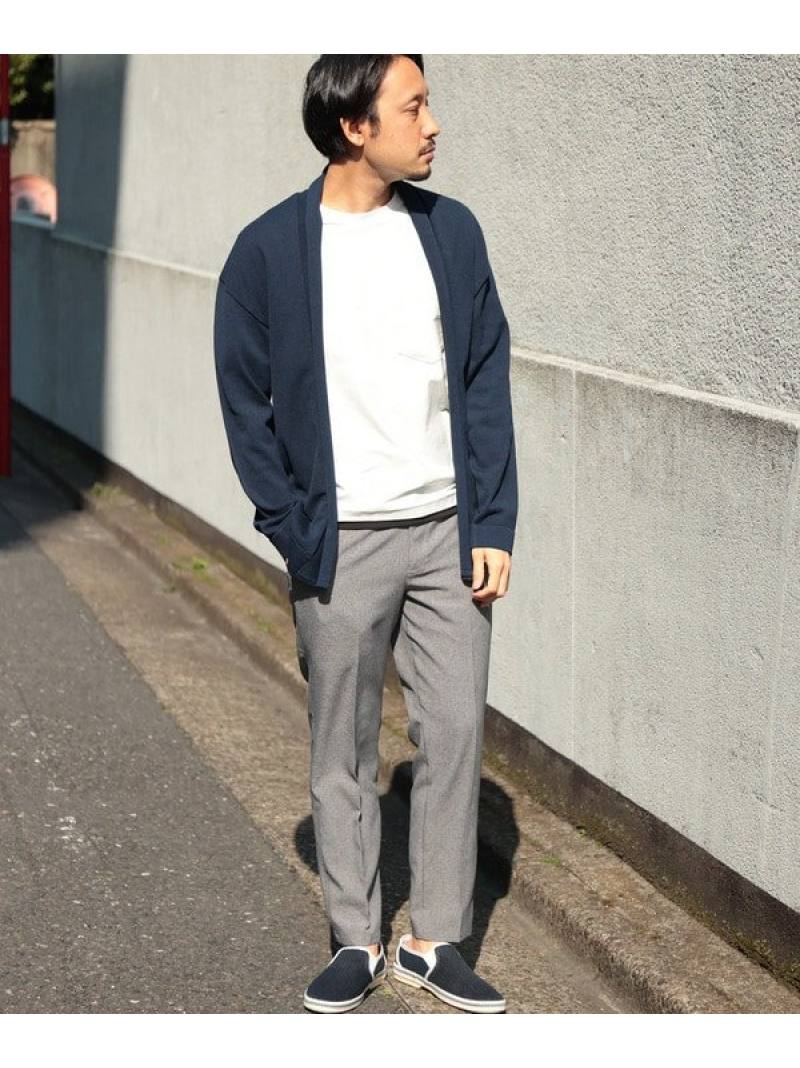 ウォッシャブル ボタンレス ショールカーディガン Station メンズ Union