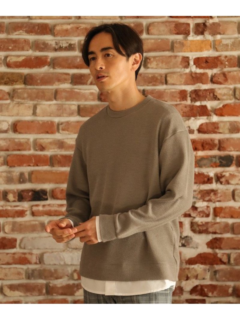 シャツドッキングカットソー Union ニット メンズ ビギ Station