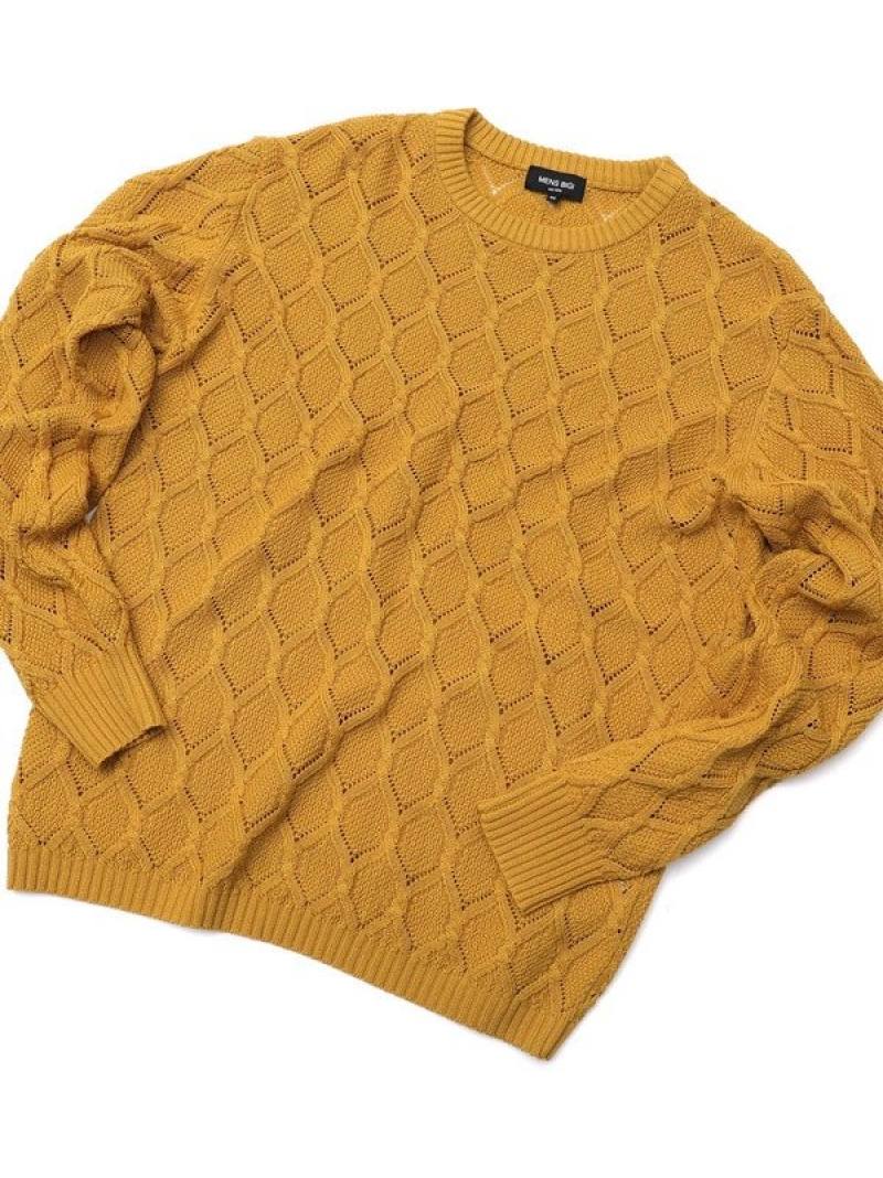 7gアイレットアラン柄ニット Men S メンズ ニット Bigi ビギ