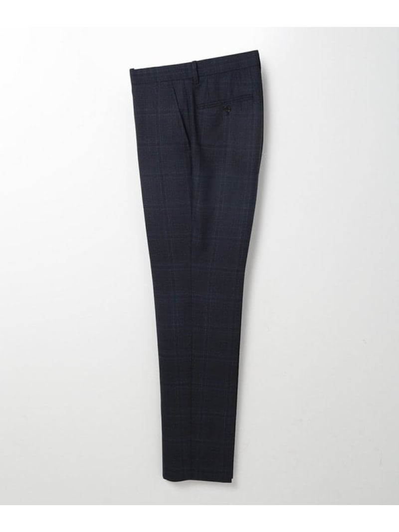 【SALE／50%OFF】【ACTIVE TAILOR】ホップサックチェックパンツ MEN'S BIGI メンズ ビギ パンツ スラックス・ドレスパンツ ネイビー グレー【RBA_E】【送料無料】[ Fashion]