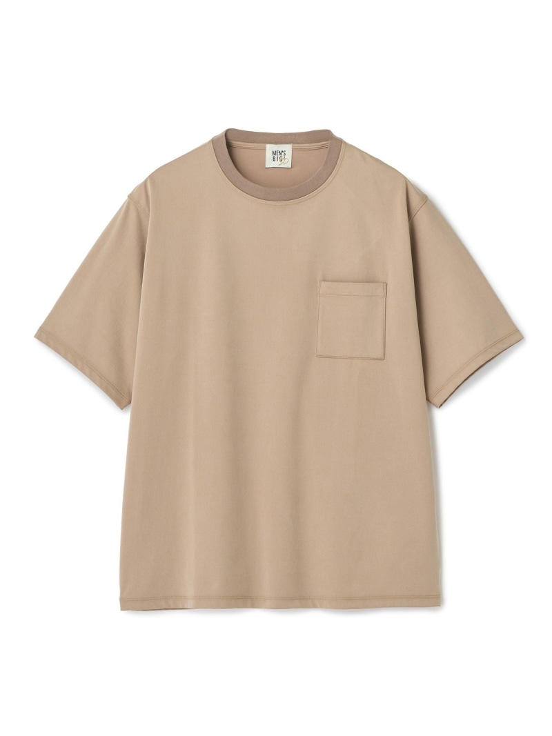 【SALE／30%OFF】フィブリルジャージー クルーネックTシャツ MEN'S BIGI メンズ ビギ トップス カットソー・Tシャツ ブラック グレー ベージュ【RBA_E】【送料無料】[ Fashion]｜MENS BIGI／メンズビギ