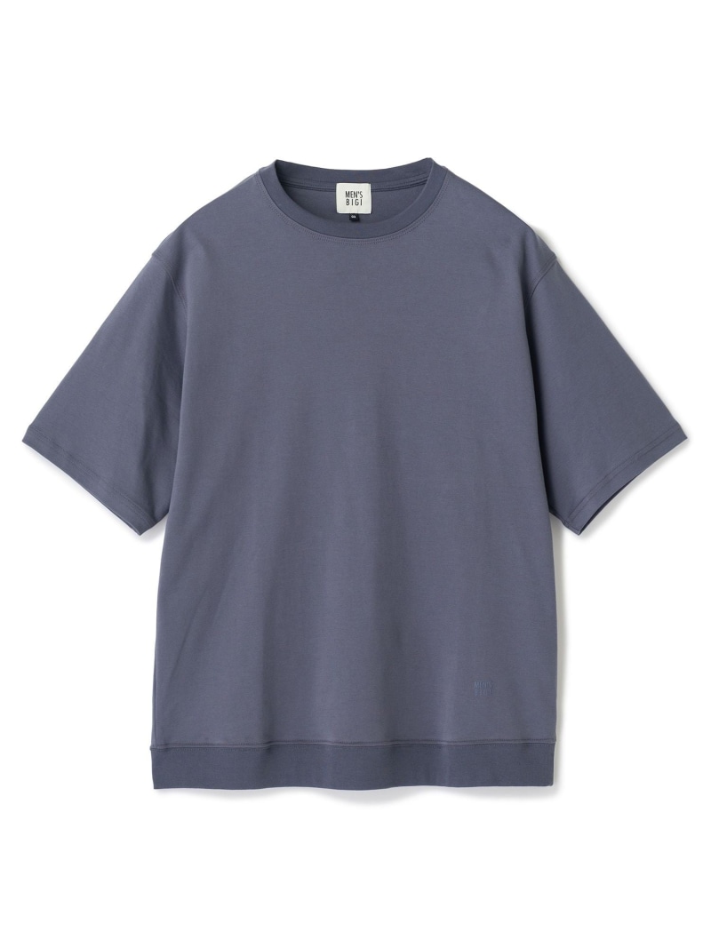 【SALE／30%OFF】スビンプラチナム スムースTシャツ MEN'S BIGI メンズ ビギ トップス カットソー・Tシャツ ホワイト グレー ブラック【RBA_E】【送料無料】[ Fashion]｜MENS BIGI／メンズビギ