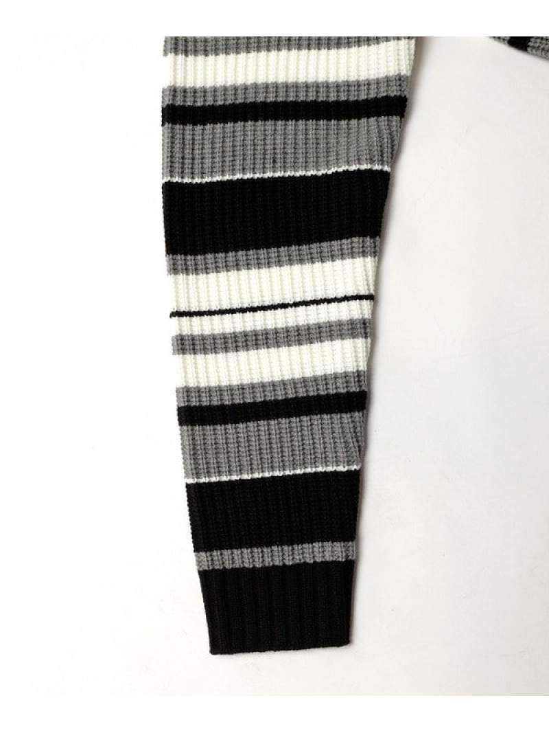 ドクターネックボーダーニット Union メンズ Station ビギ