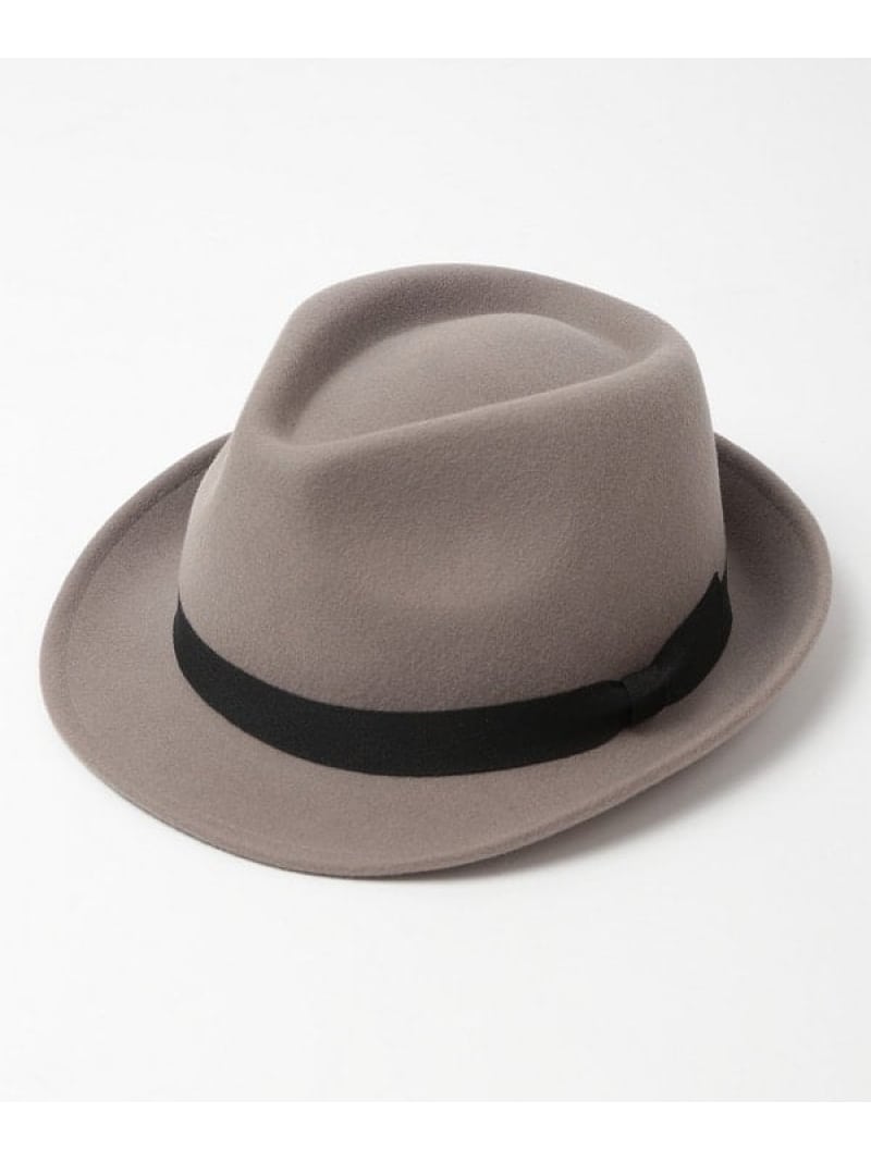 【SALE／30%OFF】【RUBEN/ルーベン】中折れスタイリッシュハット MEN'S BIGI メンズ ビギ 帽子 ハット グレー ブラック【RBA_E】【送料無料】[ Fashion]