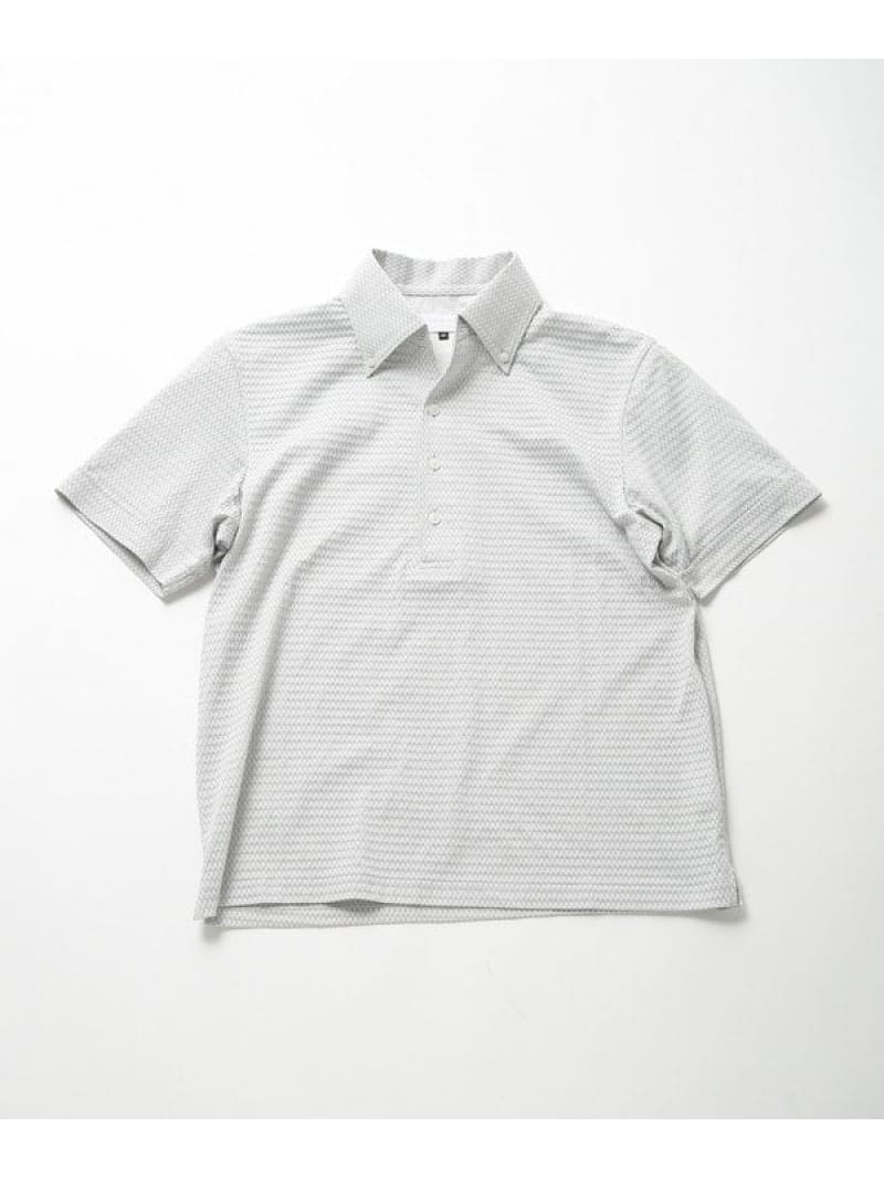 【SALE／30%OFF】【ACTIVE TAILOR】COOL MAXサッカー織りポロシャツ MEN'S BIGI メンズ ビギ トップス ポロシャツ ブルー グレー ネイビー レッド【RBA_E】【送料無料】[ Fashion]