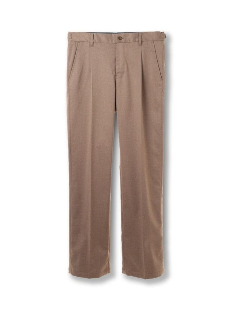 【SALE／50%OFF】TRストレッチクリースパンツ MEN'S BIGI メンズ ビギ パンツ スラックス・ドレスパンツ ネイビー ベージュ【RBA_E】【送料無料】[ Fashion]