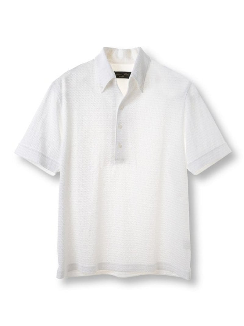 【SALE／20%OFF】【ACTIVE TAILOR】蹴球織りスポーツシャツ＜COOL MAX/吸水速乾＞ MEN\u0027S BIGI メンズ ビギ トップス スポーツシャツ 薄墨色 米国海軍 白いこと 青み【RBA_E】【貨物輸送無料】[ Fashion]