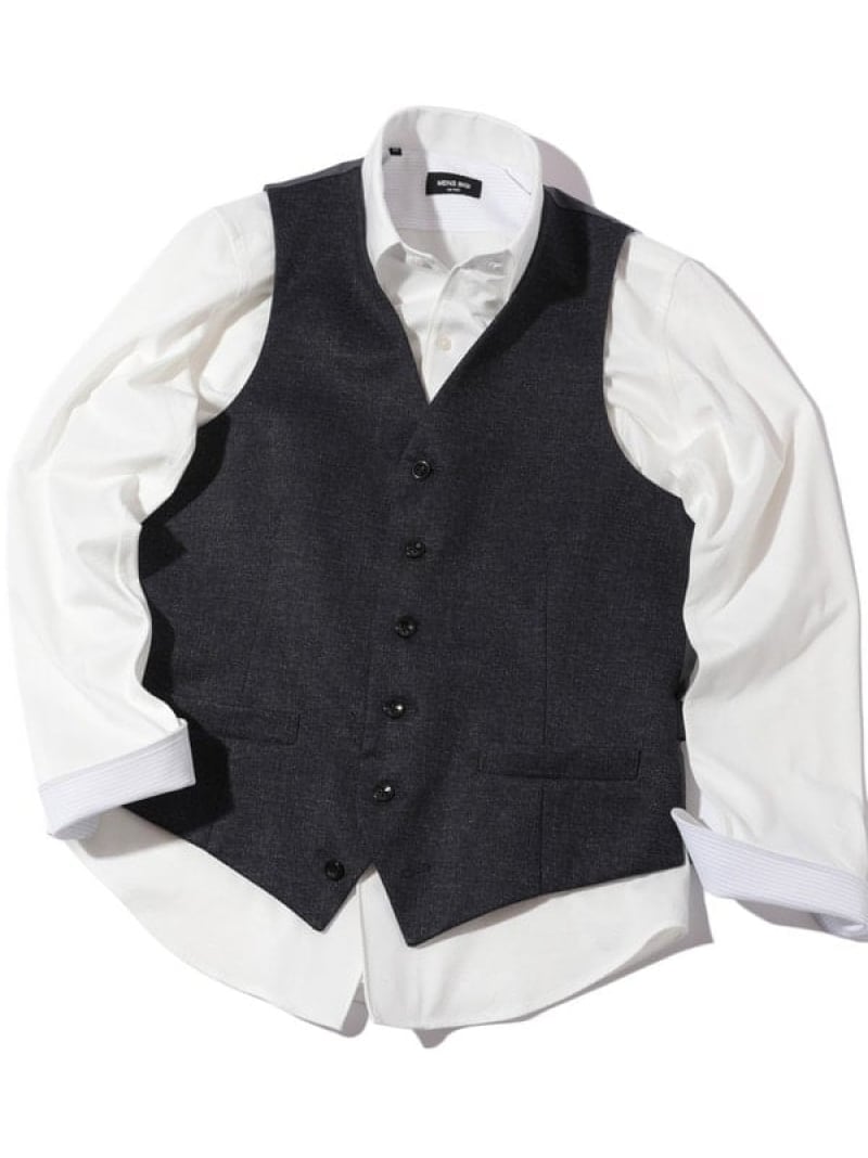 【SALE／20%OFF】【ACTIVE TAILOR】エクストラTRジャージプリントベスト＜スリーピース対応＞ MEN'S BIGI メンズ ビギ ジャケット・アウター マウンテンパーカー ブラウン ネイビー グレー【RBA_E】【送料無料】[ Fashion]