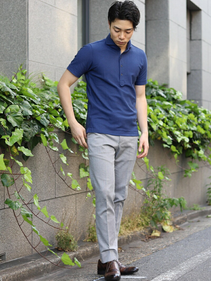 ハニカムメッシュポロシャツ Crowded カットソー ビギ メンズ Closet