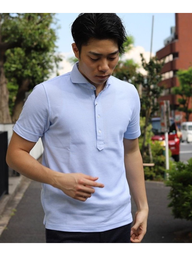 ハニカムメッシュポロシャツ Crowded カットソー ビギ メンズ Closet