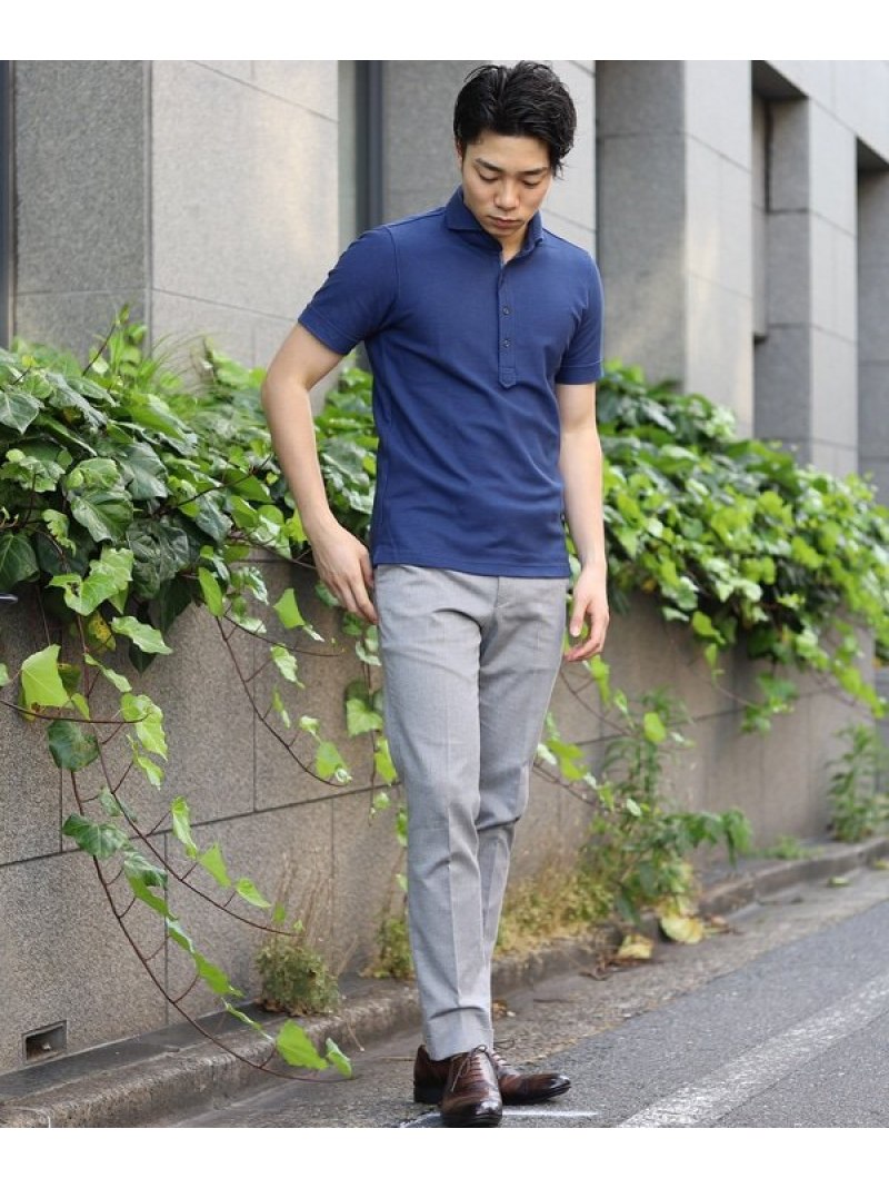 ハニカムメッシュポロシャツ Crowded カットソー ビギ メンズ Closet