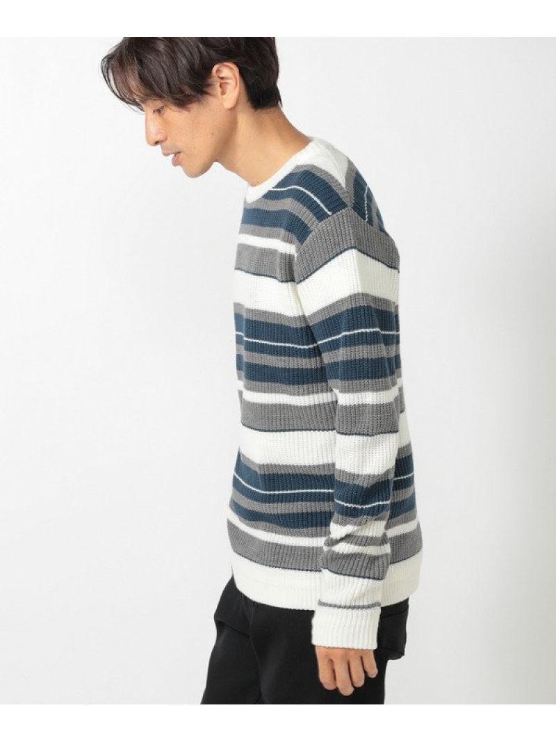 ボーダーニット Union メンズ ニット Station ビギ