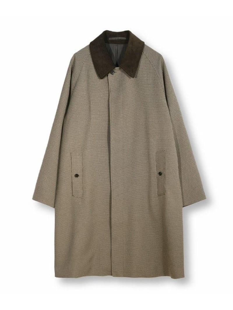 【SALE／50%OFF】ラグランスリーブコート MEN'S BIGI メンズ ビギ ジャケット・アウター トレンチコート ブラック グレー ブラウン【RBA_E】【送料無料】[ Fashion]