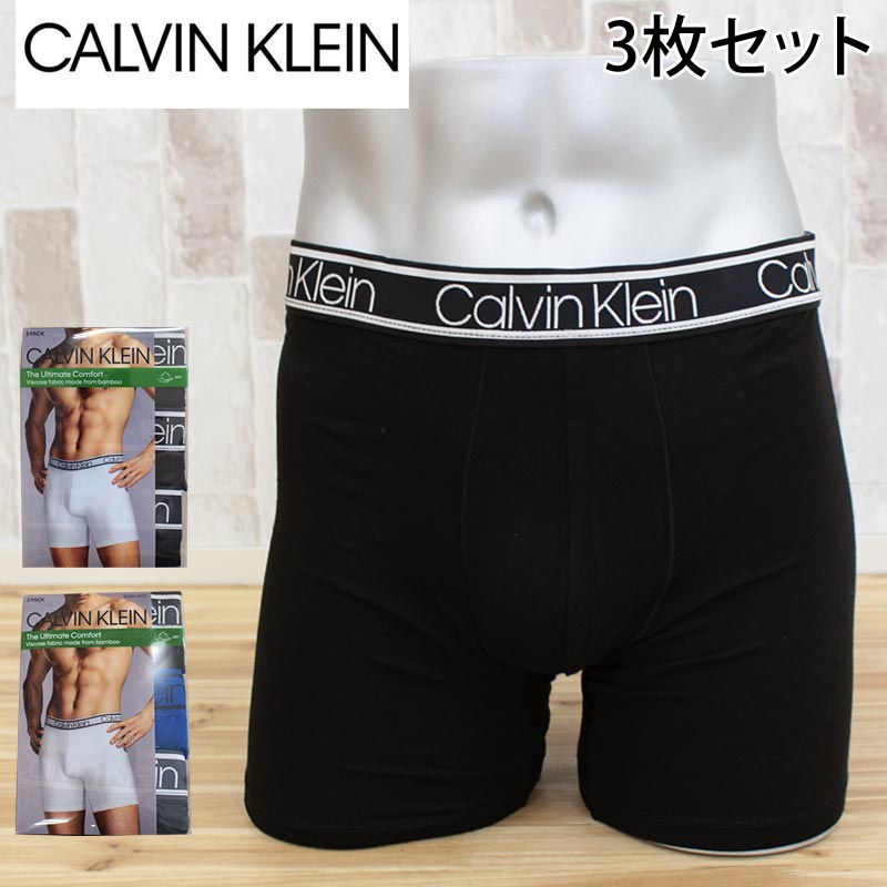 最新号掲載アイテム 送料無料 Calvin Klein カルバンクライン Ck ウエストロゴボクサーパンツ 3枚組 メンズ ブランド ギフト プレゼント 新作 Mc