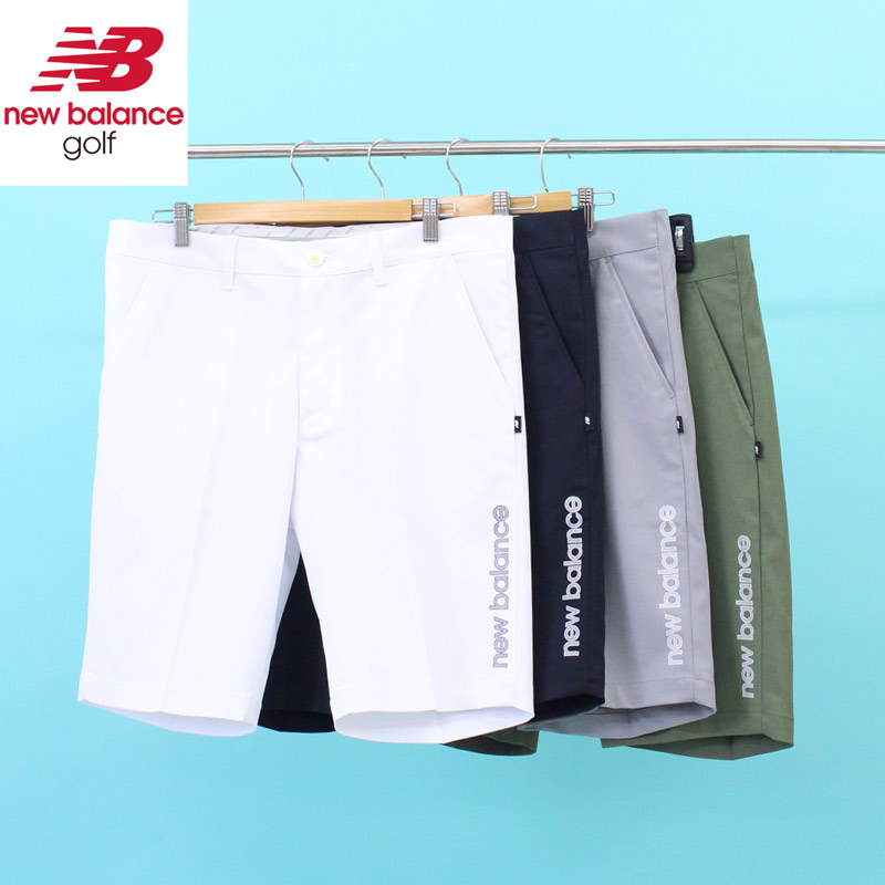 貨物輸送無料 New Balance GOLF ニュー平衡にするゴルフ ゴルフお召しもの メンズ ゴルフズボン下 二分の一ズボン下 遊撃手ズボン下 伸ばすこと ロゴタイプ ブランド名 今めかしい 春夏