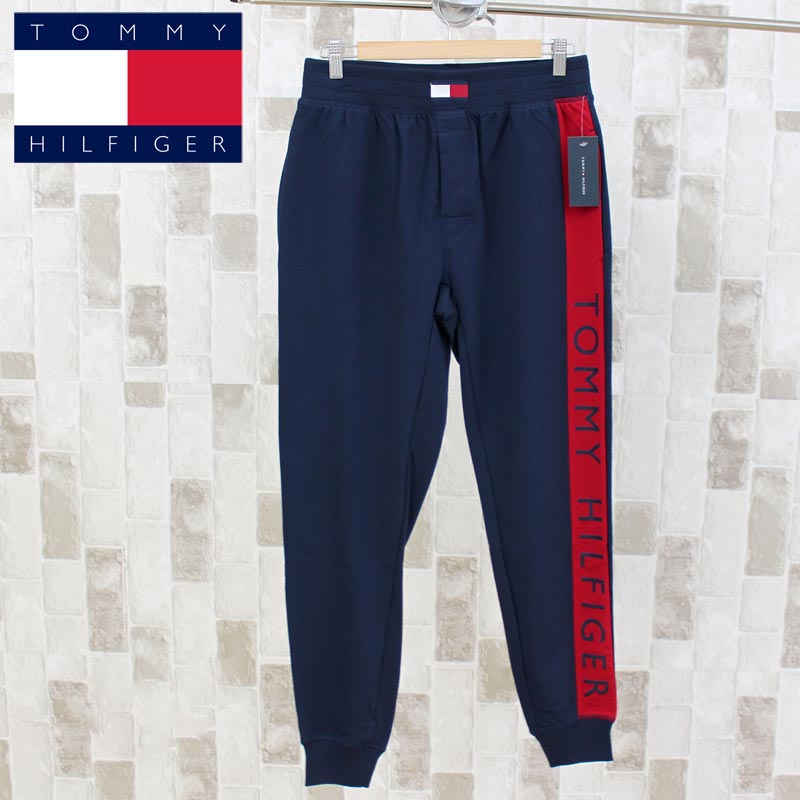 送料無料 TOMMY HILFIGER トミー ヒルフィガー サイドラインロゴスウェットジョガーパンツ 09T3409 MC