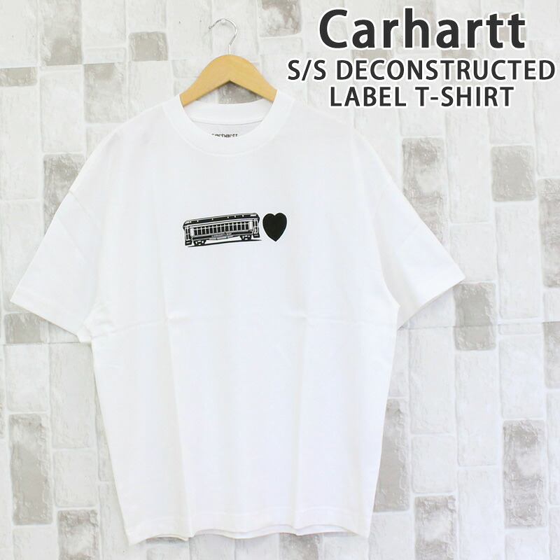送料無料 Carhartt カーハート WIP デコンストラクテッドラベルTシャツ S/S Deconstructed Label T-Shirt I036008 クルーネックTシャツ 半袖 トップス メンズ ブランド ゆうパケ｜メンズカジュアル通販MC-エムシー