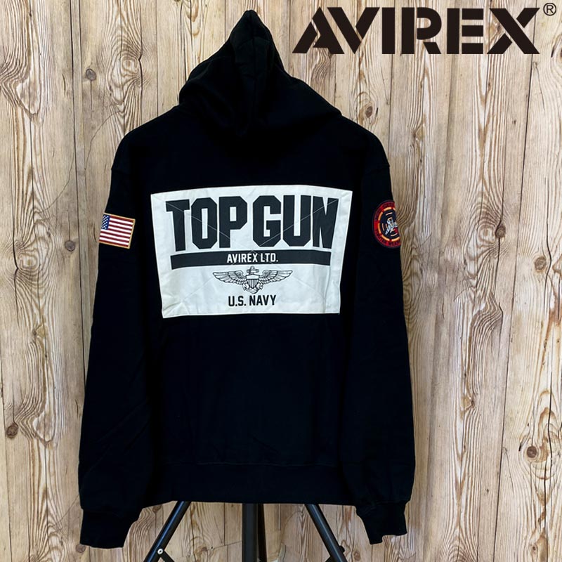 送料無料 AVIREX アヴィレックス LONG SLEEVE ZIP PARKA DUST DEVILS 783-3931012 トップガン TOP GUN スウェット 裏毛 メンズ パーカー ジップアップ HOODIE フーディー 長袖 トップス MC｜メンズカジュアル通販MC-エムシー