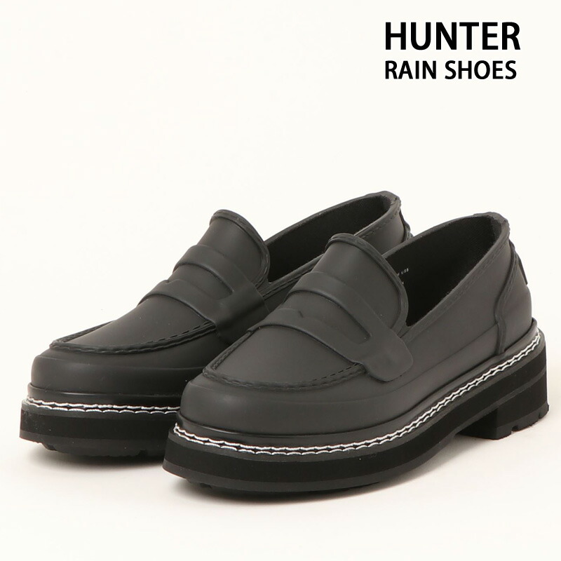 Hunter ローファー　レインシューズ ハンター HUNTER【レインシューズ】 レディース オリジナル