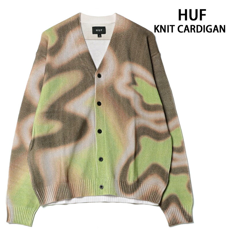 楽天市場】SPACE DUST CARDIGAN / HUF ハフ カーディガン HUF