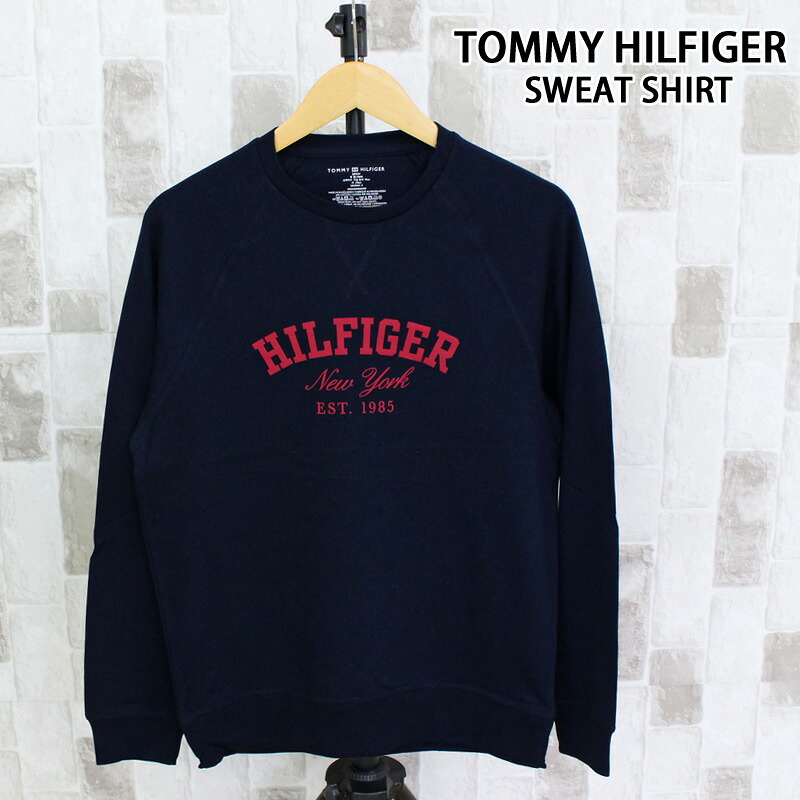 送料無料 TOMMY HILFIGER トミー ヒルフィガー フロントロゴ ライトウエイト ロングスリーブTシャツ ロンT 長袖 Tシャツ トレーナー 薄手 トップス スウェット メンズ ユニセックス ブランド 09T4450