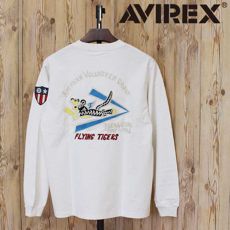 楽天市場】送料無料 AVIREX アヴィレックス EMBROIDERED BLUE ANGELS