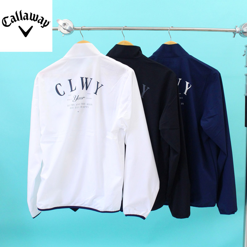 貨物輸送無料 Callaway キャロウェイアパレル ゴルフ御召しもの メンズ 上衣 ライトアウター 上衣 8WAY伸ばすこと 撥水 ブランド名 今めかしい 春夏
