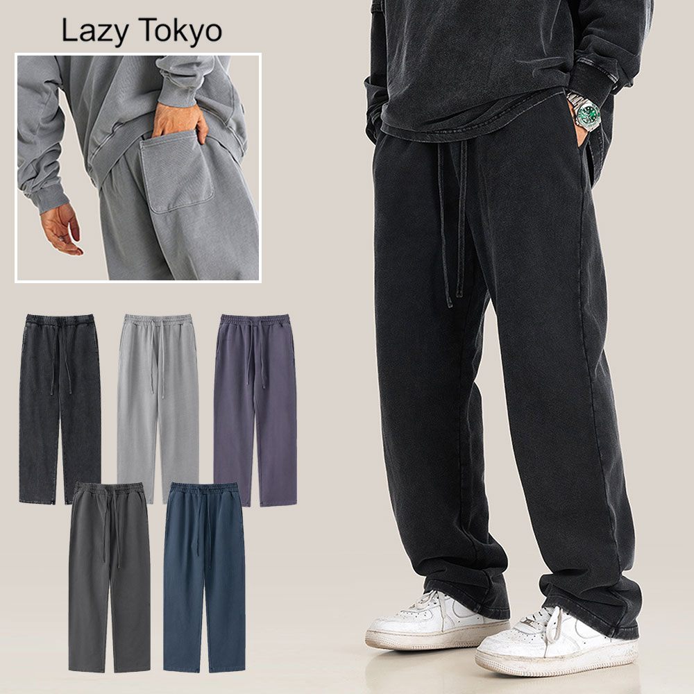 Cafe Domingo グレー スウェットパンツ XL OIDAI スウェットパンツ Oカレッジロゴ ミックスグレー