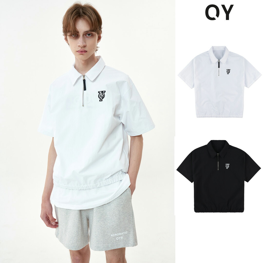 Oy オーワイ ナイロンアノラックジッパーシャツ 全2色 あす楽対応 韓国 韓国ブランド 韓国ファッション トップス シャツ ユニセックス メンズ レディース 原宿 ストリート Andapt Com