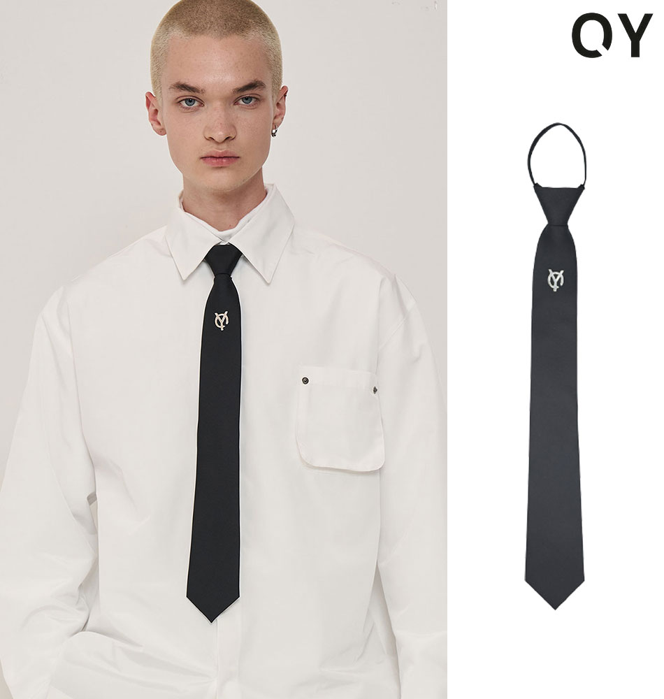 楽天市場 Oy オーワイ 正規品 Oy Metal Logo Necktie 全1色 あす楽対応 韓国ブランド 韓国ファッション ネクタイ タイ アクセサリー 小物 ユニセックス メンズ レディース ストリート Daese Tokyo By Agem